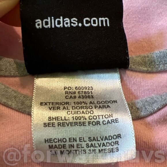 Bundle Sale 3 for $15 | Adidas MLB NY Yankee Romper| 3/6 Months - Picture 5 of 6